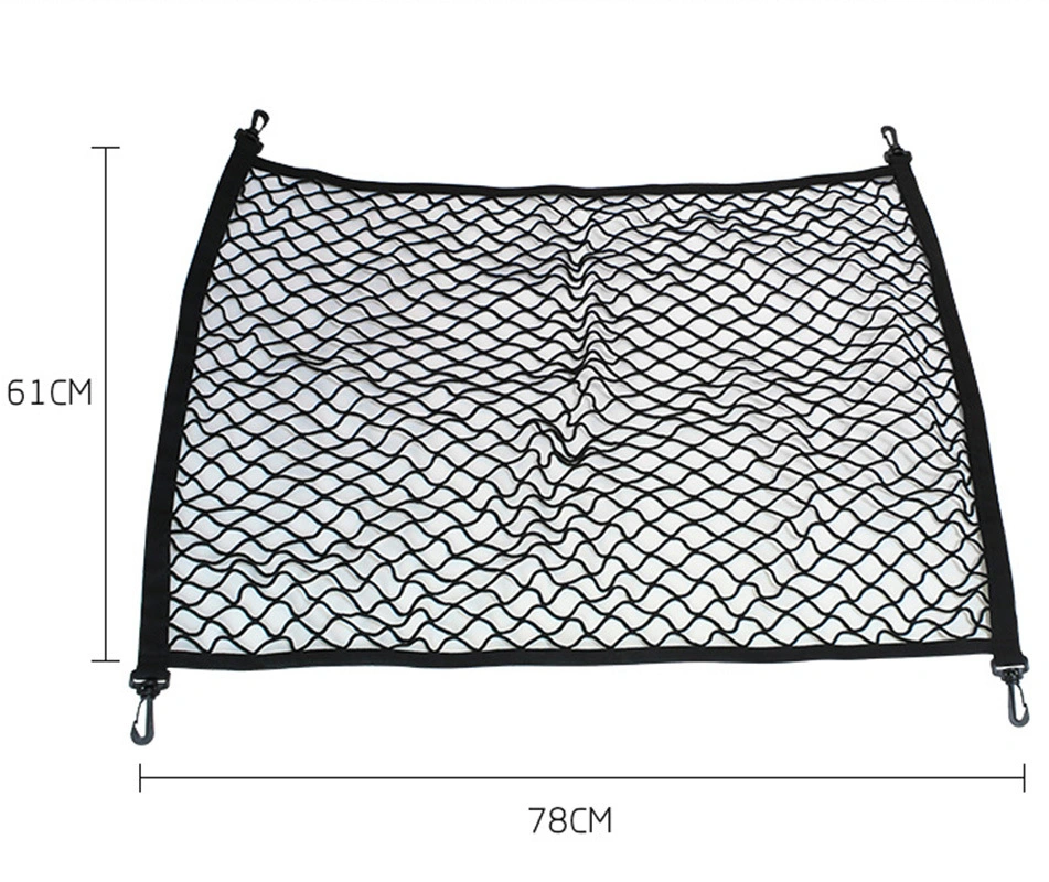 Car Trunk Cargo Net Mesh Storage Organizer Car Net for Kids Luggage Universal Fit Car Organizer Esg12905