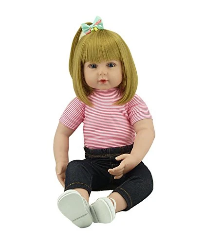 Bebe Reborn Doll 48cm Baby Girl Dolls Soft Silicone Boneca Reborn Brinquedos Bonecas Children′s Day Gifts Toys Bed Time Plamates