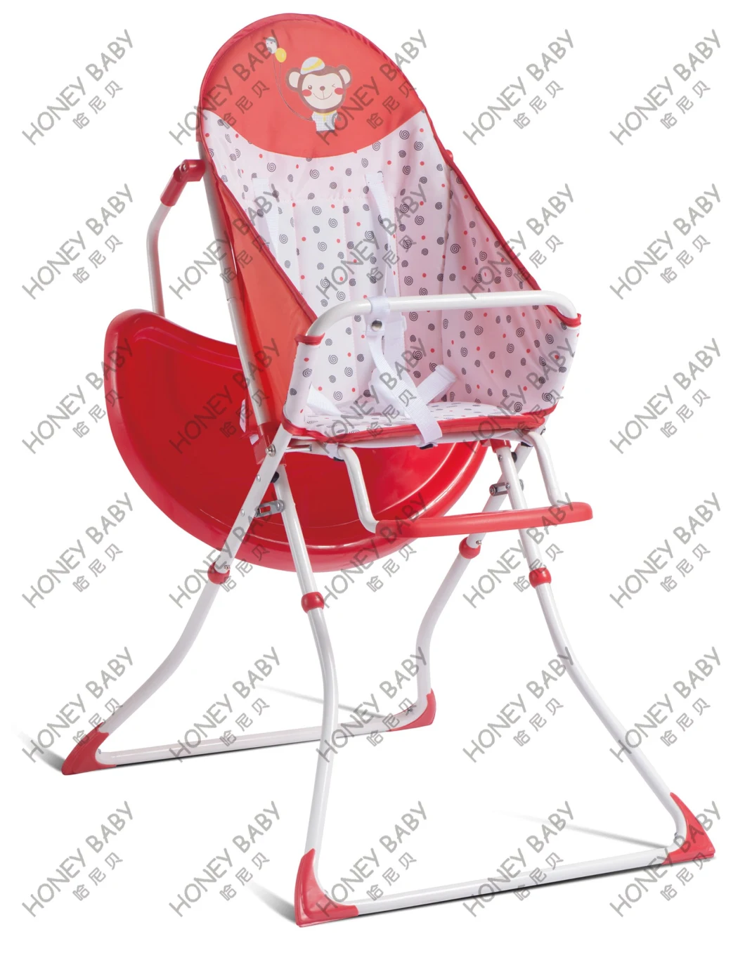 Baby High Feeding Chair Portable Kids Table Foldable