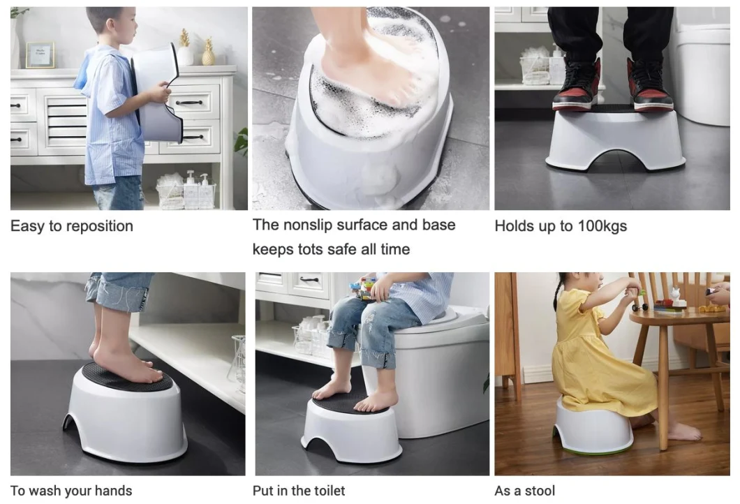 Multipurpose Kitchen Bathroom Potty Training Step Stool Baby Kids Plastic Stool Toddler Foot Step Stool