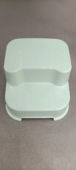 Sgabello in plastica a 2 gradini per bambini, bagno, cucina, WC, vasino